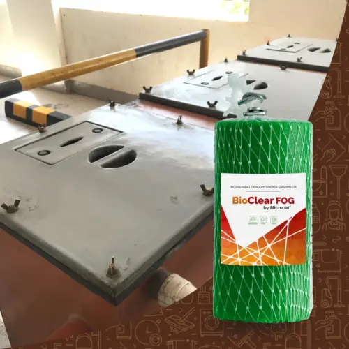 eliminarea grasimilor din separatoare si sisteme de scurgere