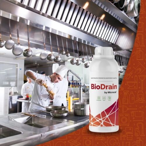 BIO DRAIN - Разтвор за разграждане на мазнини и отпушване на канали