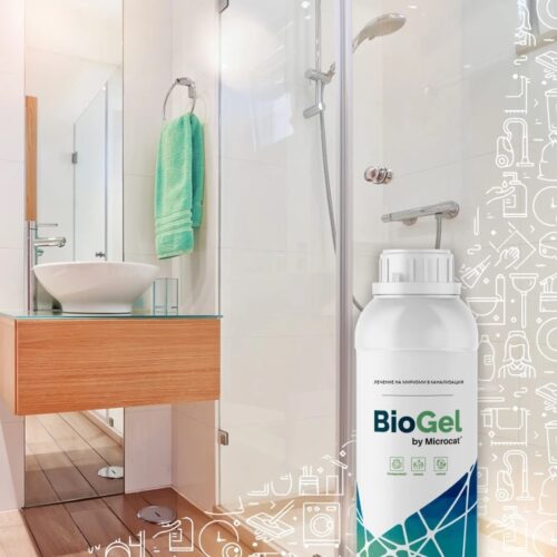 BIO GEL - Дезодориращ сифони и канали от баня, душ или тоалетна