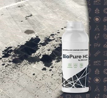 BIO PURE HC - Премахване на маслени петна