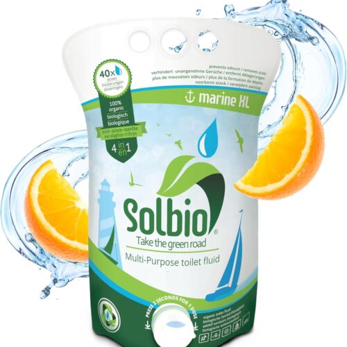 SOLBIO Marine XL (120 дни) -  Концентрирана екологична течност за преносими тоалетни, 40 дози